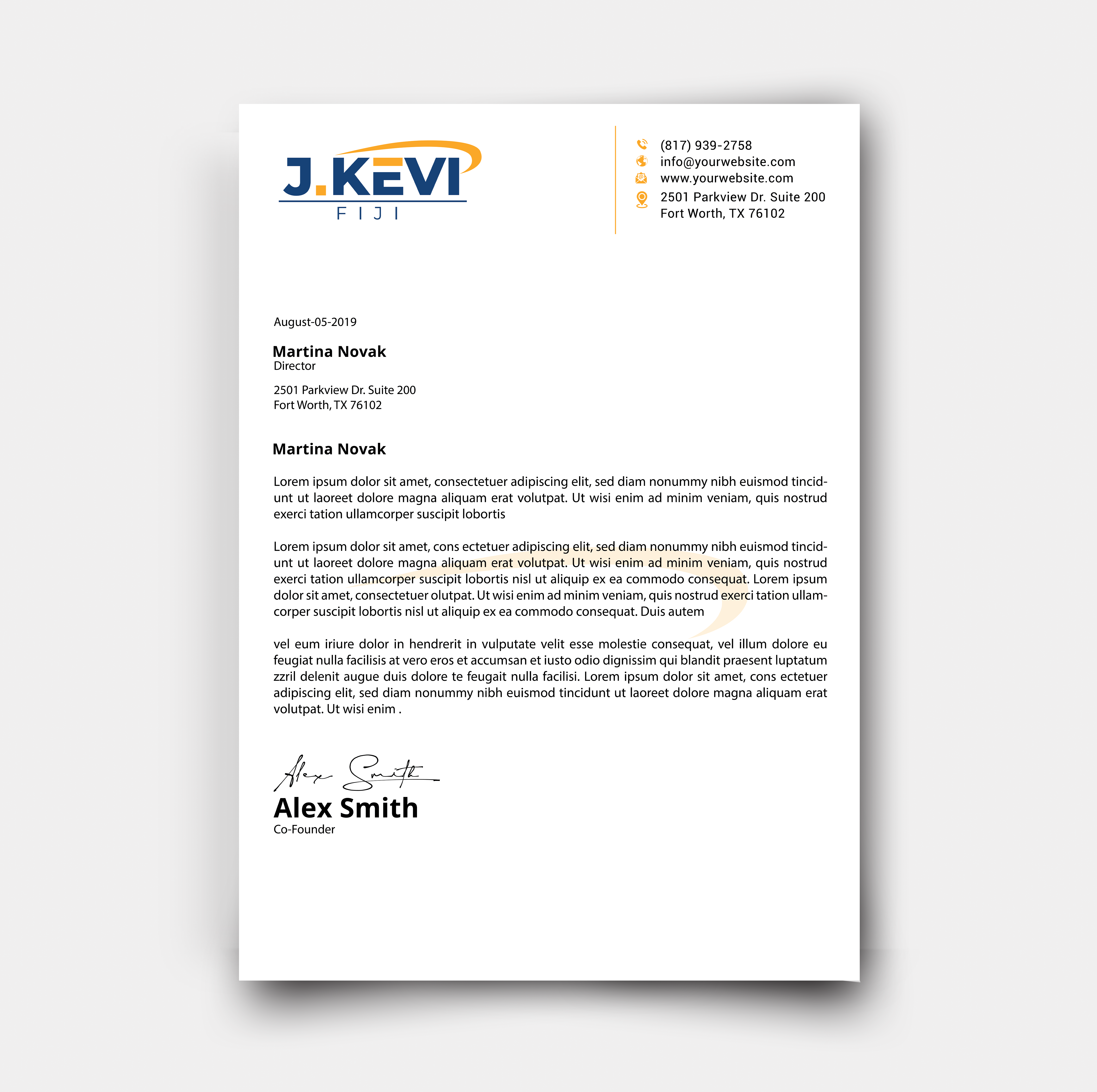 Letterhead Design by DesignerShahadat for this project | Design #36028920