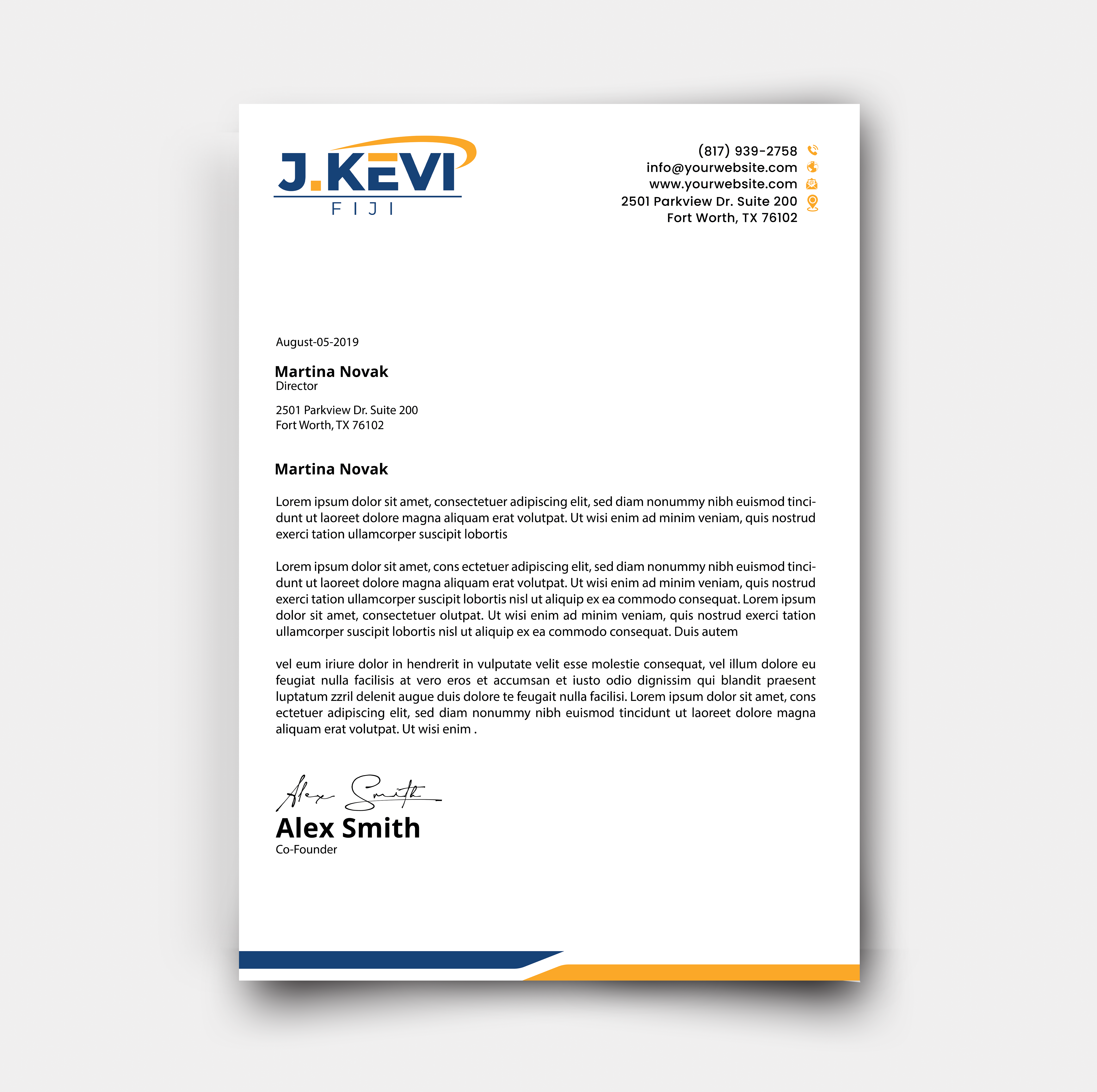 Letterhead Design by DesignerShahadat for this project | Design #36028974