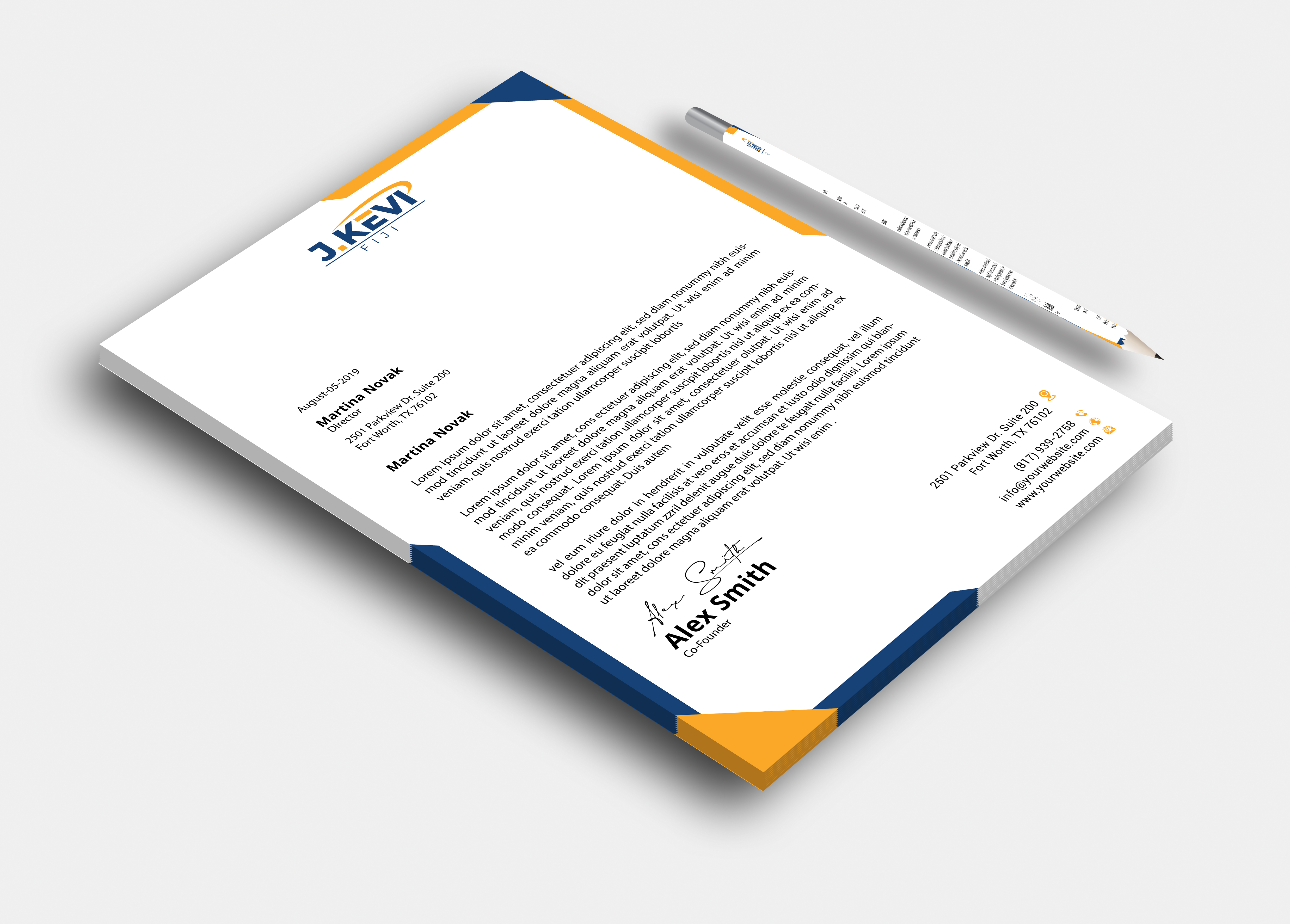 Letterhead Design by DesignerShahadat for this project | Design #36028976