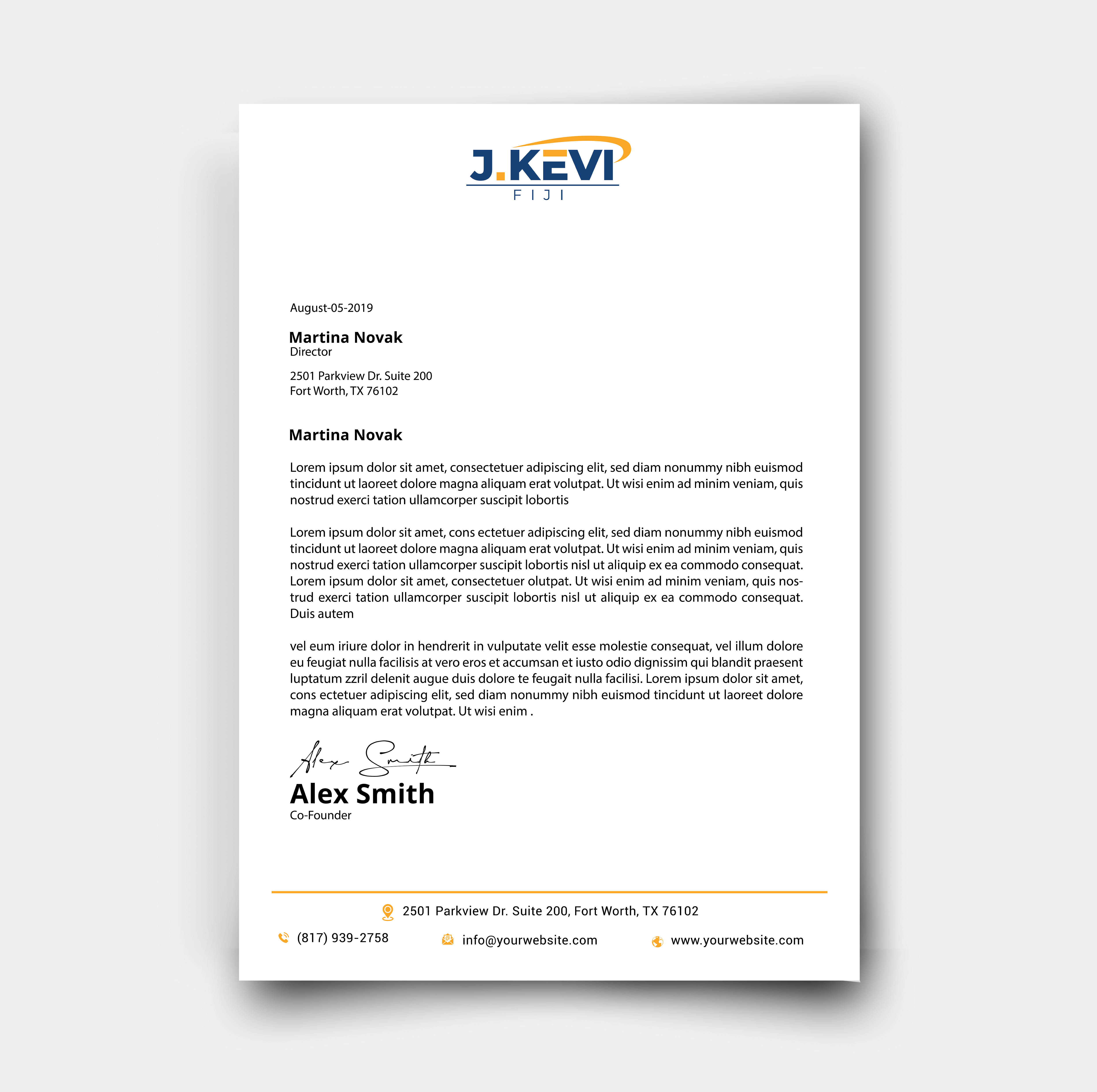 Letterhead Design by DesignerShahadat for this project | Design #36029045