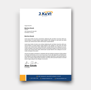 Letterhead Design by DesignerShahadat for this project | Design: #36029051