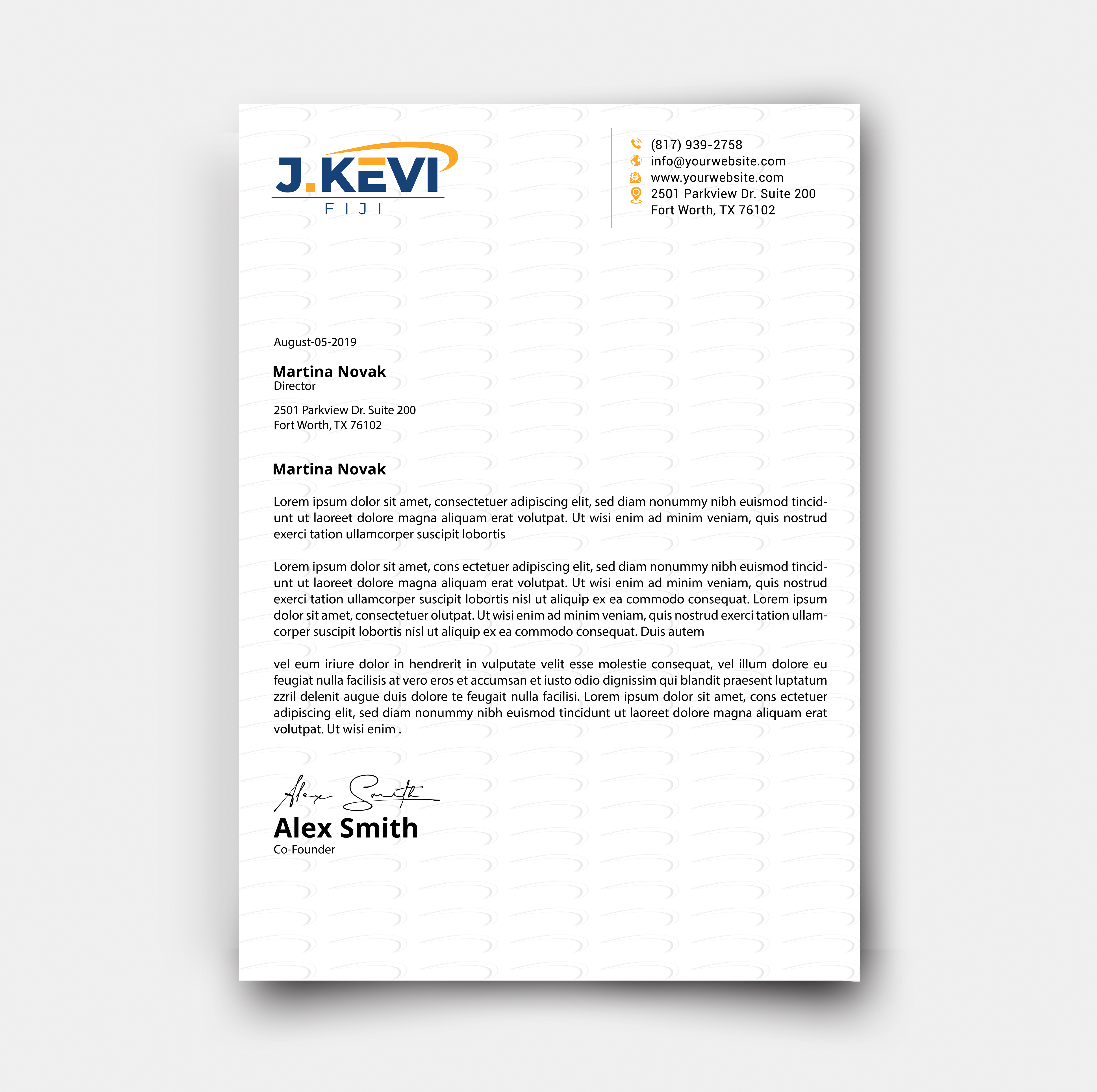 Letterhead Design by DesignerShahadat for this project | Design #36029131