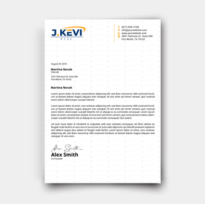 Letterhead Design by DesignerShahadat for this project | Design: #36029131