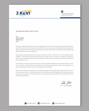 Letterhead Design by chandrayaan.creative for this project | Design: #36026427