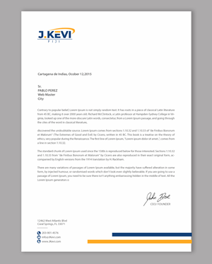 Letterhead Design by chandrayaan.creative for this project | Design: #36026429