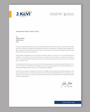 Letterhead Design by chandrayaan.creative for this project | Design: #36026430