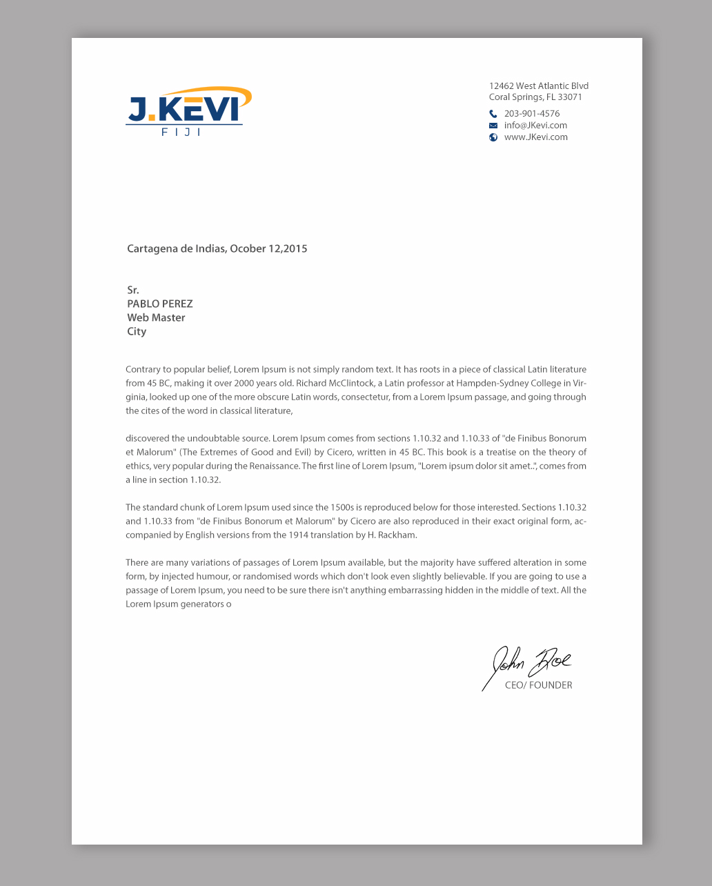 Briefkopf-Design von chandrayaan.creative für dieses Projekt | Design #36026435