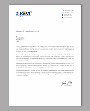 Letterhead Design by chandrayaan.creative for this project | Design: #36026435