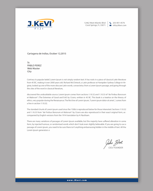 Letterhead Design by chandrayaan.creative for this project | Design: #36026436