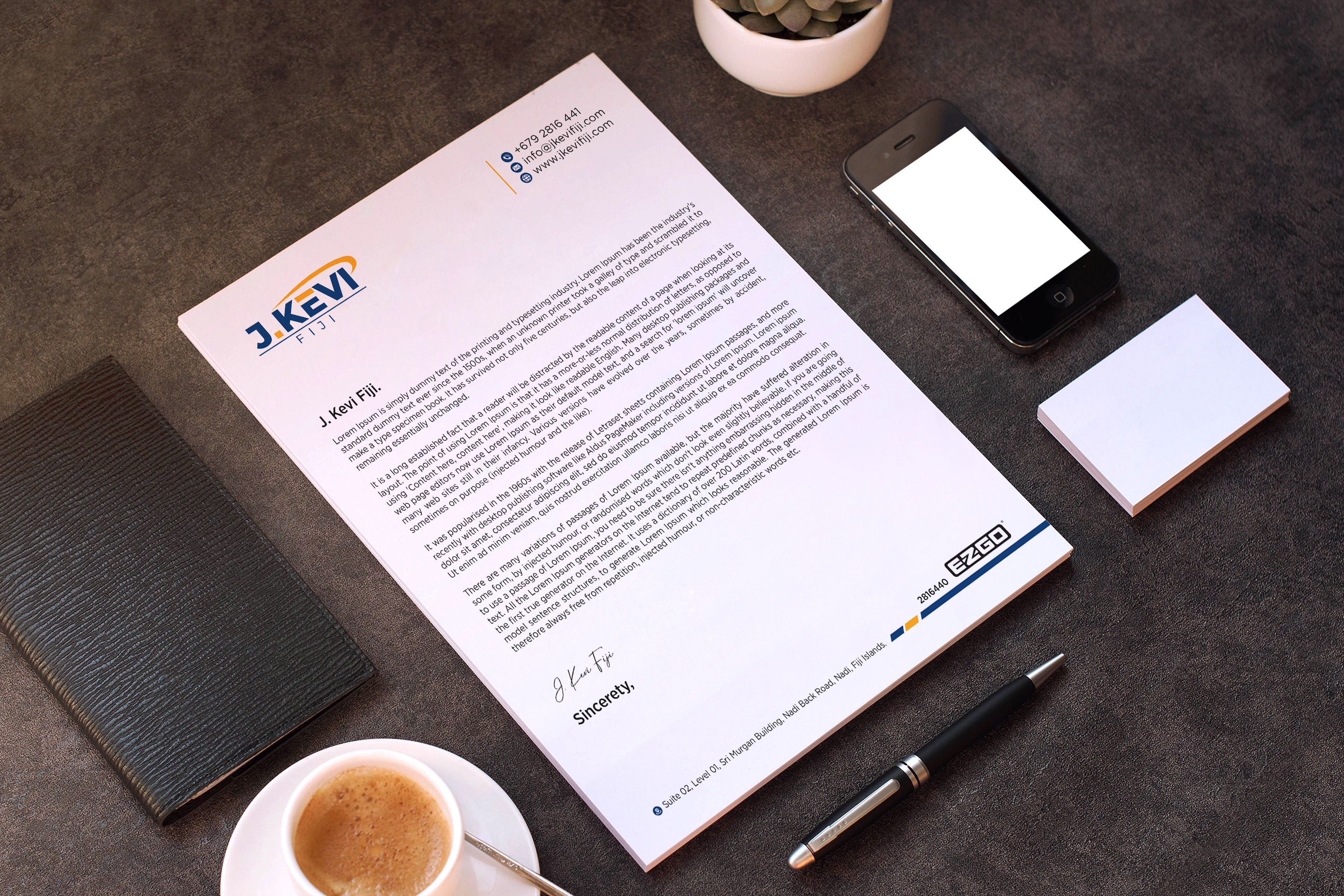 Letterhead Design by GraphicsGuru for this project | Design #36031473