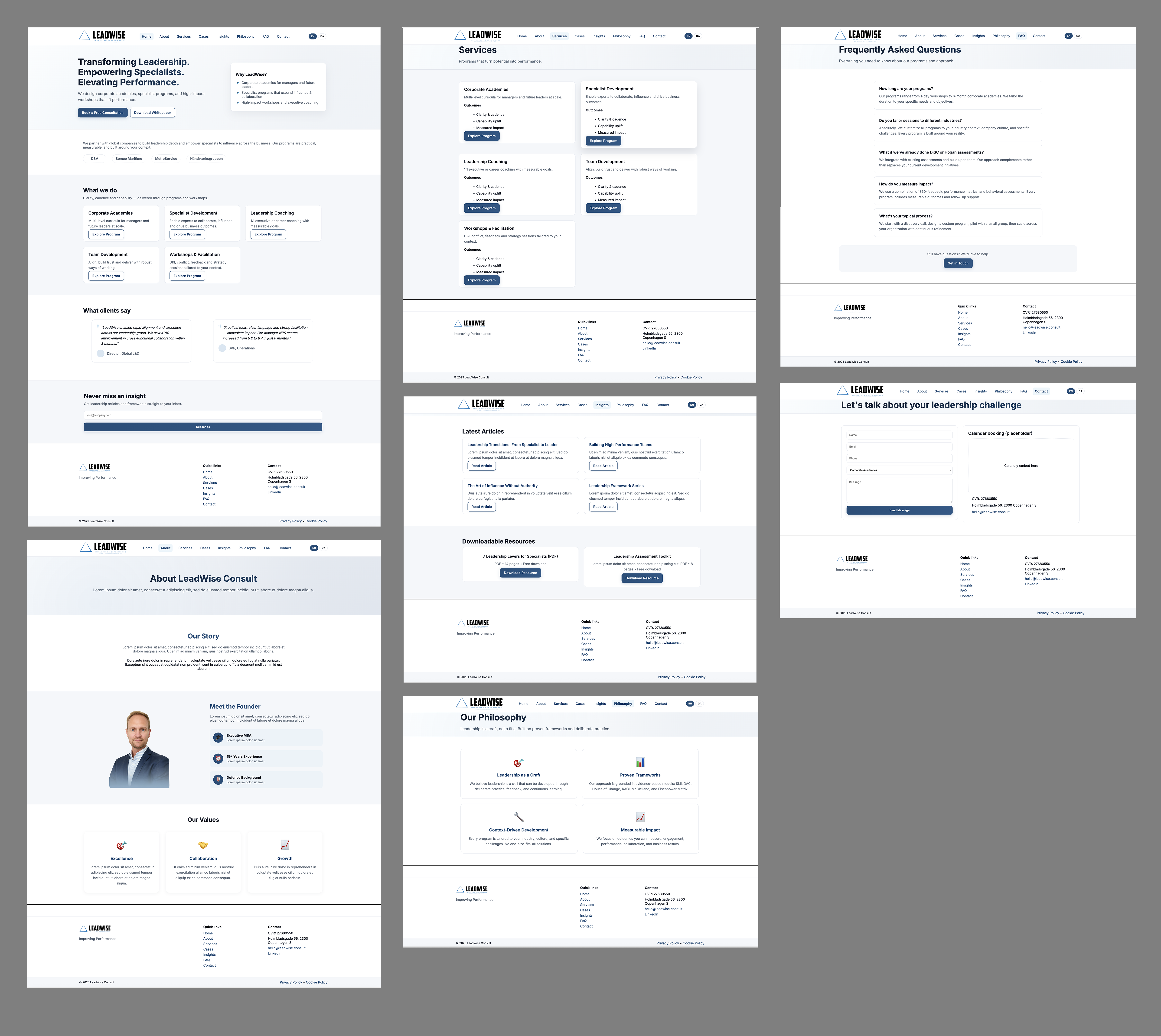 Web Design by Amer Flehan for this project | Design #36041146