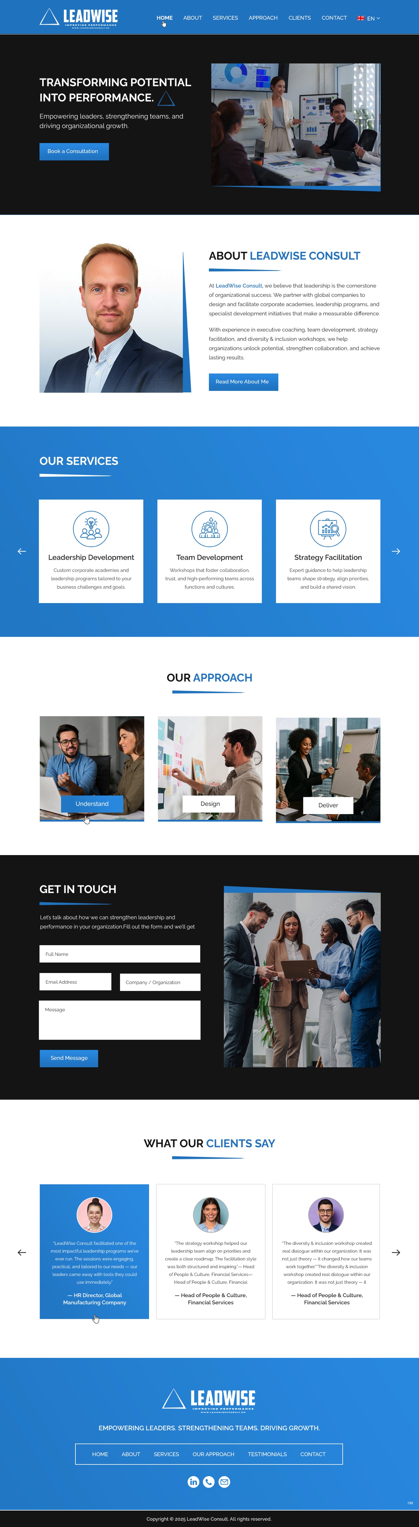 Web Design by pb for this project | Design #36034733