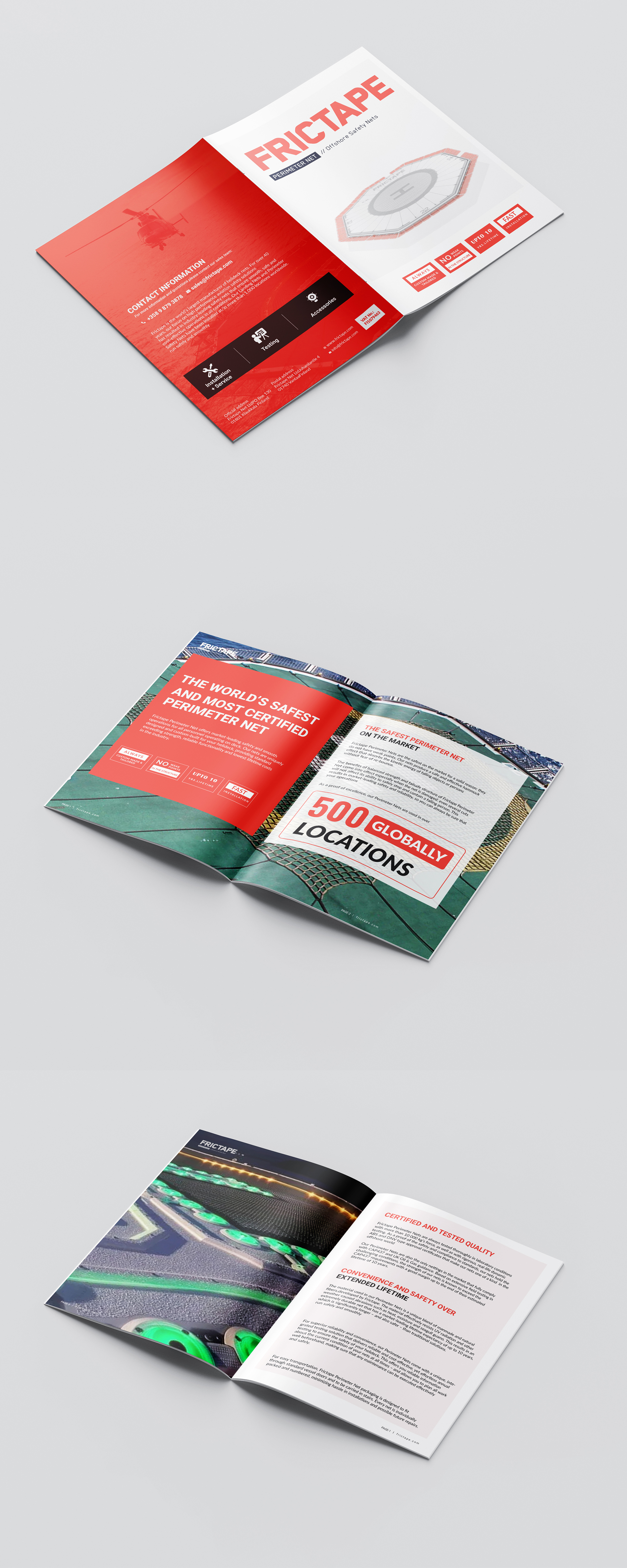 Brochure Design by Design Motion for Frictape Ltd | Design #36032363