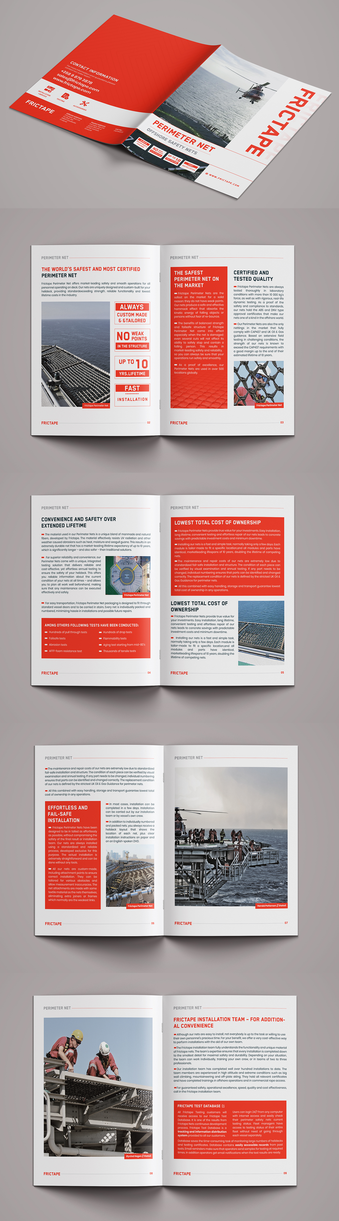Brochure Design by designcircle for Frictape Ltd | Design #36046062