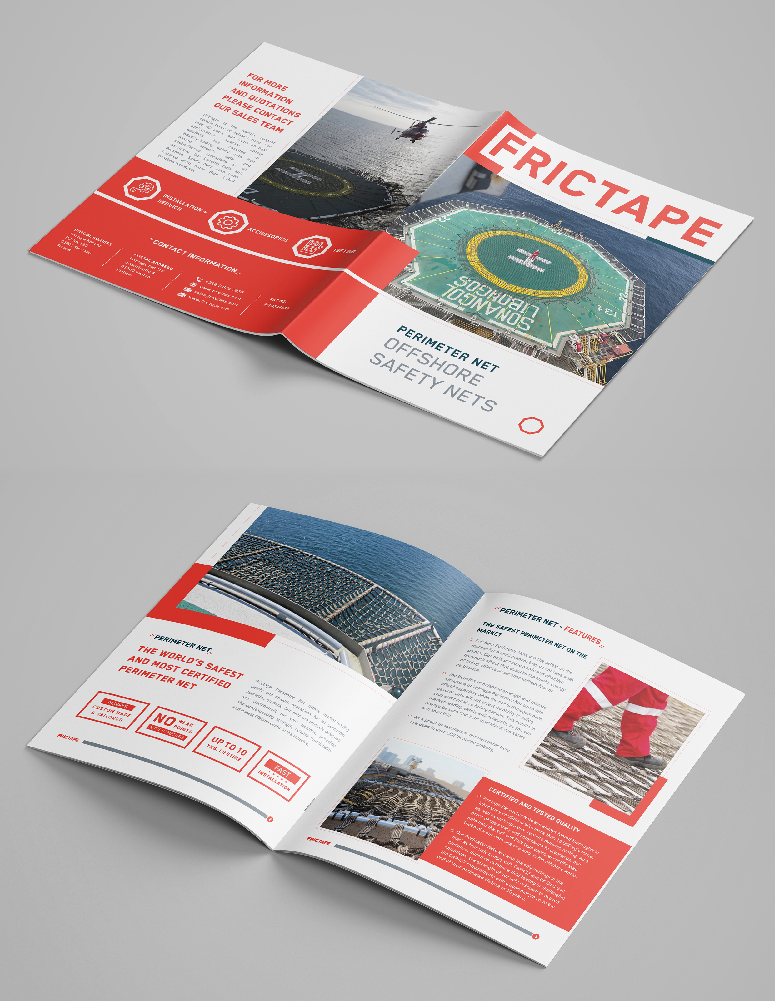 Brochure Design by designcircle for Frictape Ltd | Design #36046067