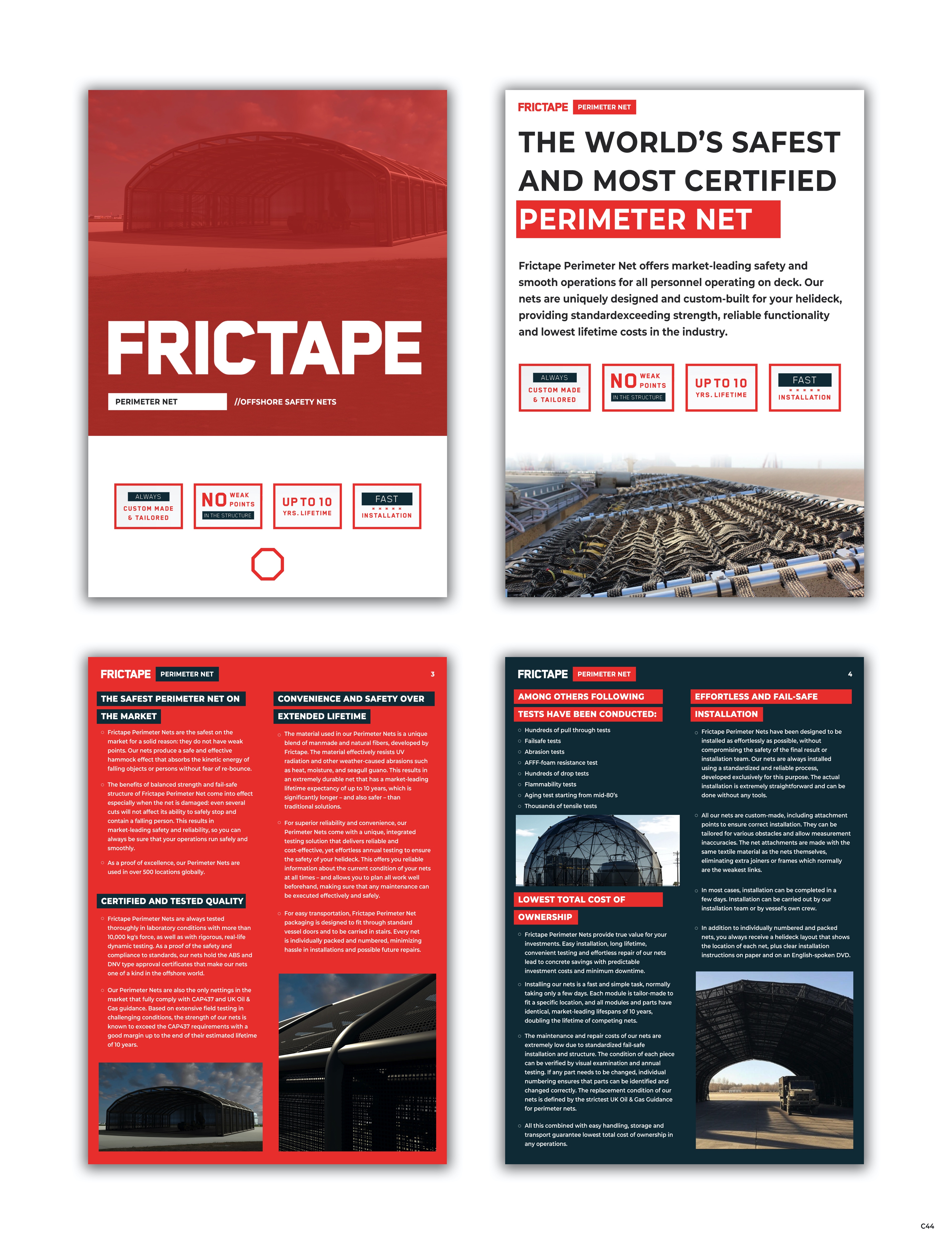 Diseño de Brochure por pb para Frictape Ltd | Diseño #36049338