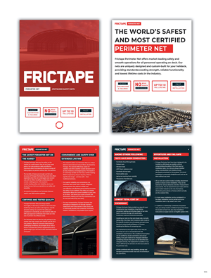 Brochure Design by pb for Frictape Ltd | Design: #36049338