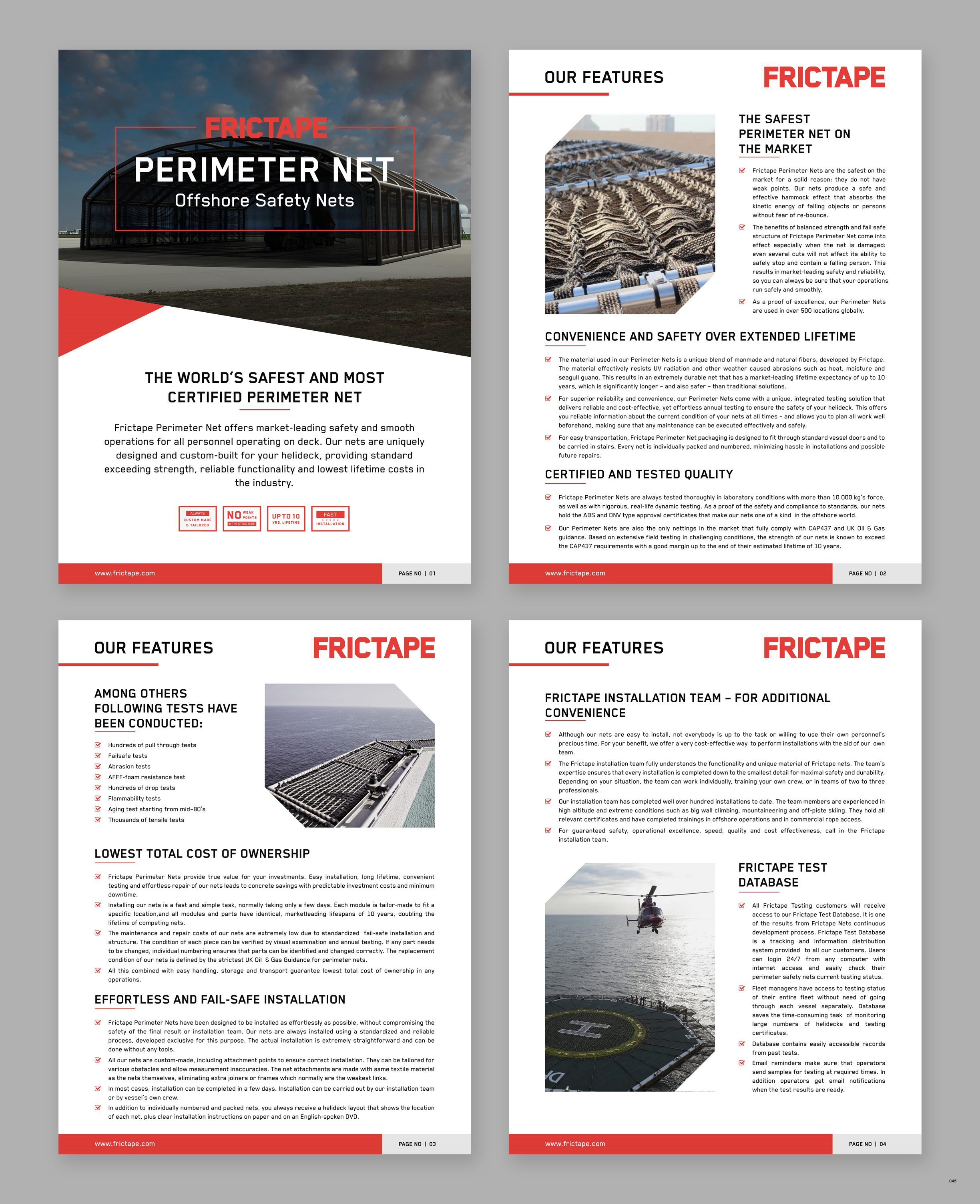 Brochure Design by pb for Frictape Ltd | Design #36049341