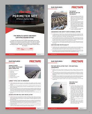 Brochure Design by pb for Frictape Ltd | Design: #36049341
