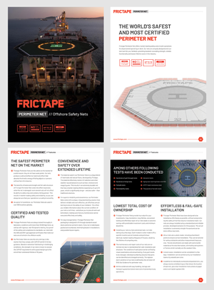 Brochure Design by pb for Frictape Ltd | Design: #36049342