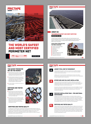 Brochure Design by pb for Frictape Ltd | Design: #36049344