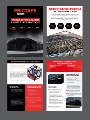 Brochure Design by pb for Frictape Ltd | Design: #36049345