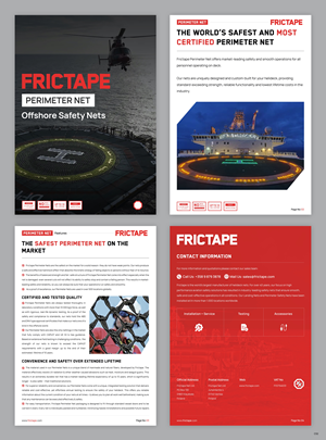 Brochure Design by pb for Frictape Ltd | Design: #36049350