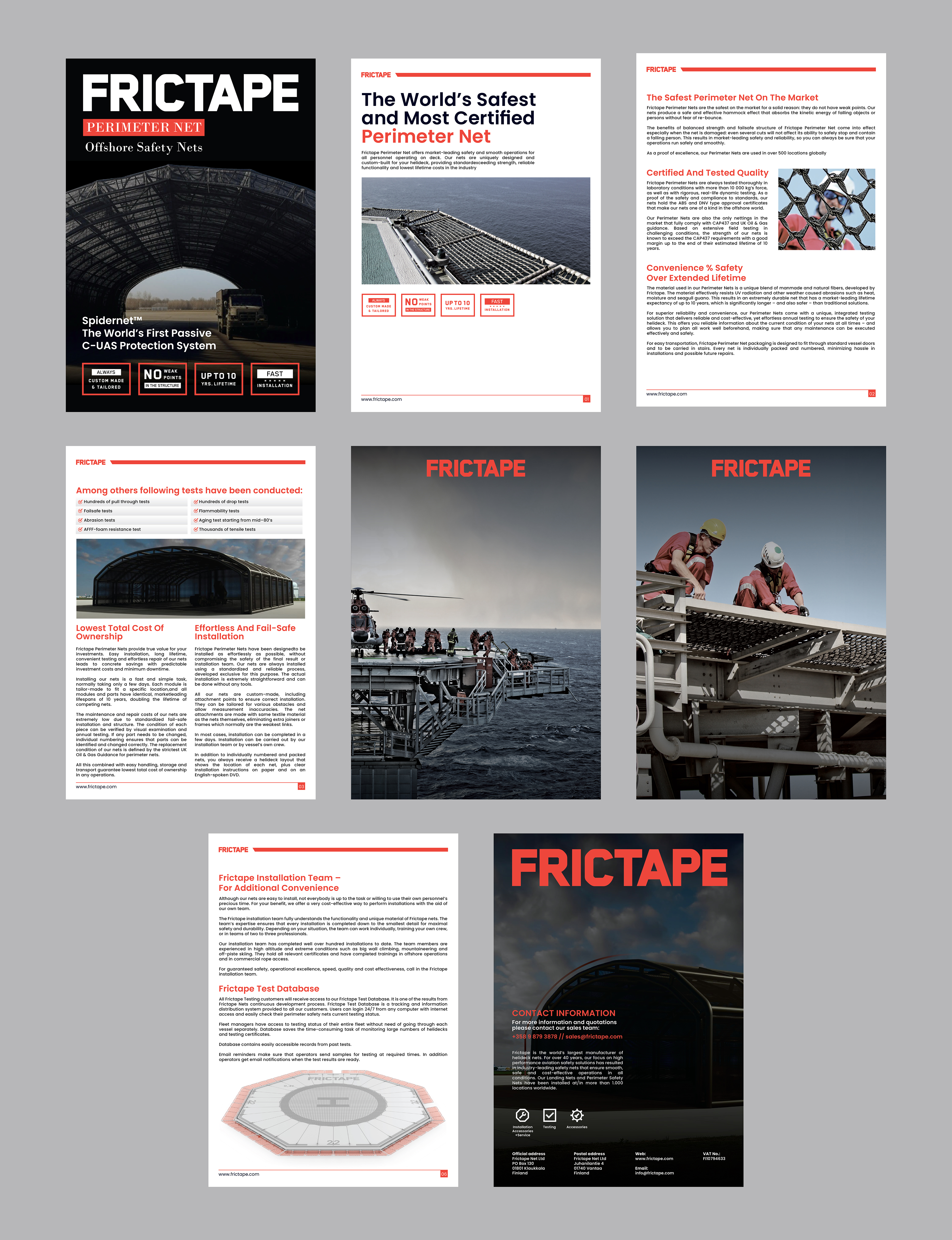 Brochure Design by 3Guys for Frictape Ltd | Design #36040756