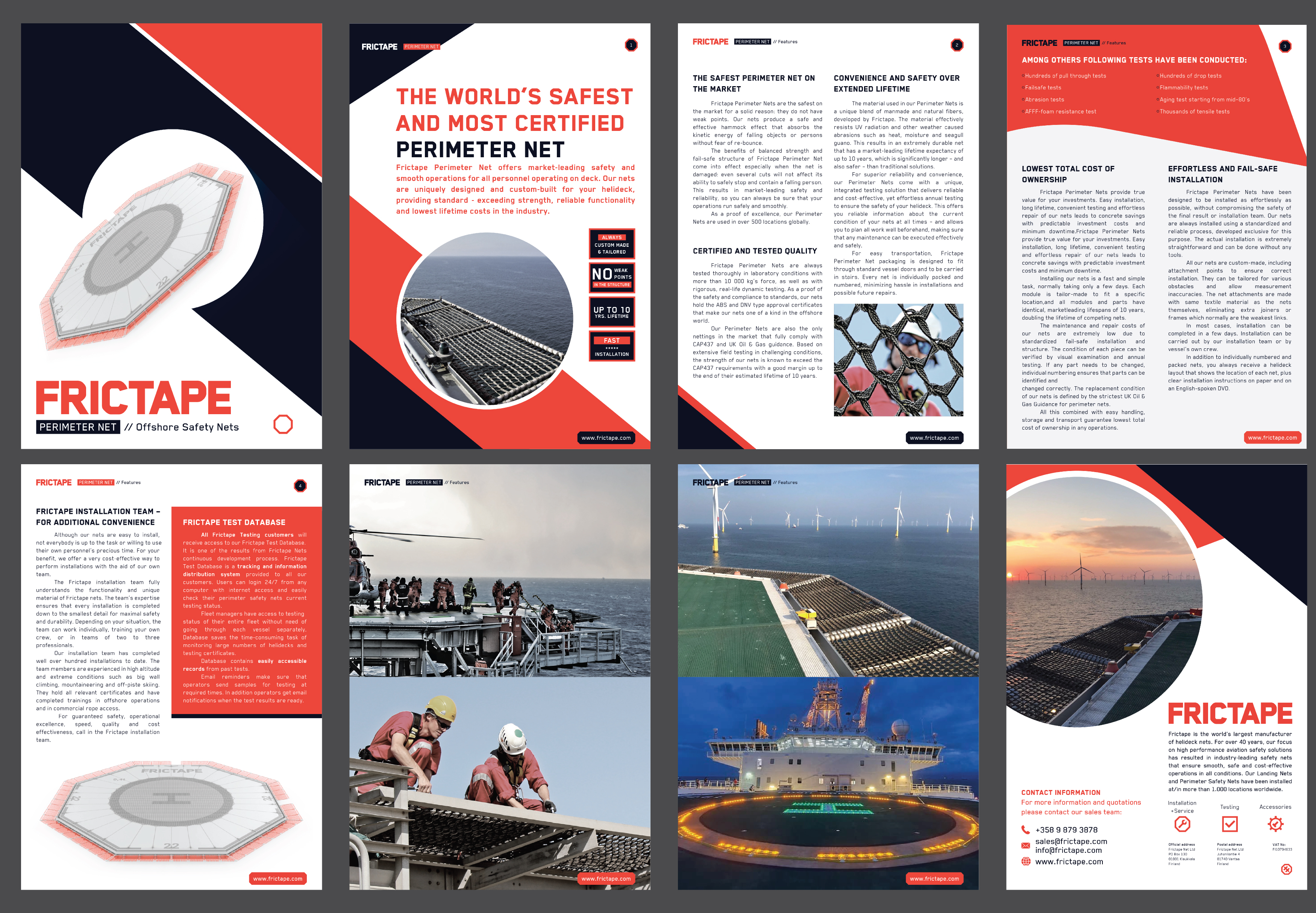 Brochure Design by PN Design for Frictape Ltd | Design #36034497