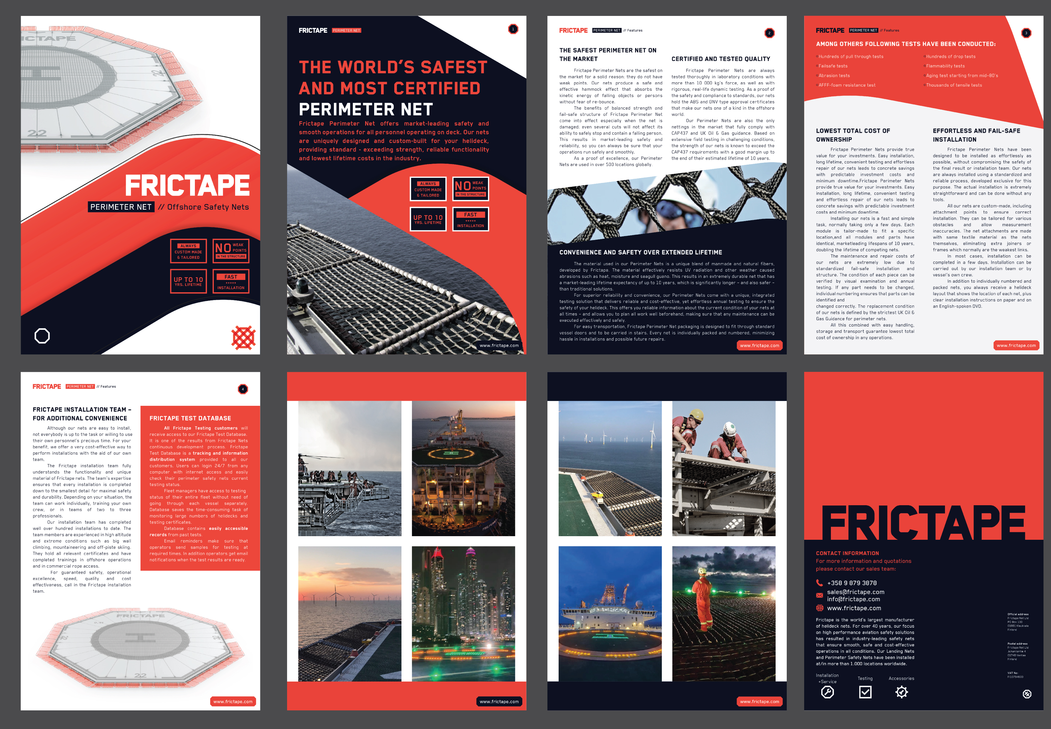 Brochure Design by PN Design for Frictape Ltd | Design #36034498
