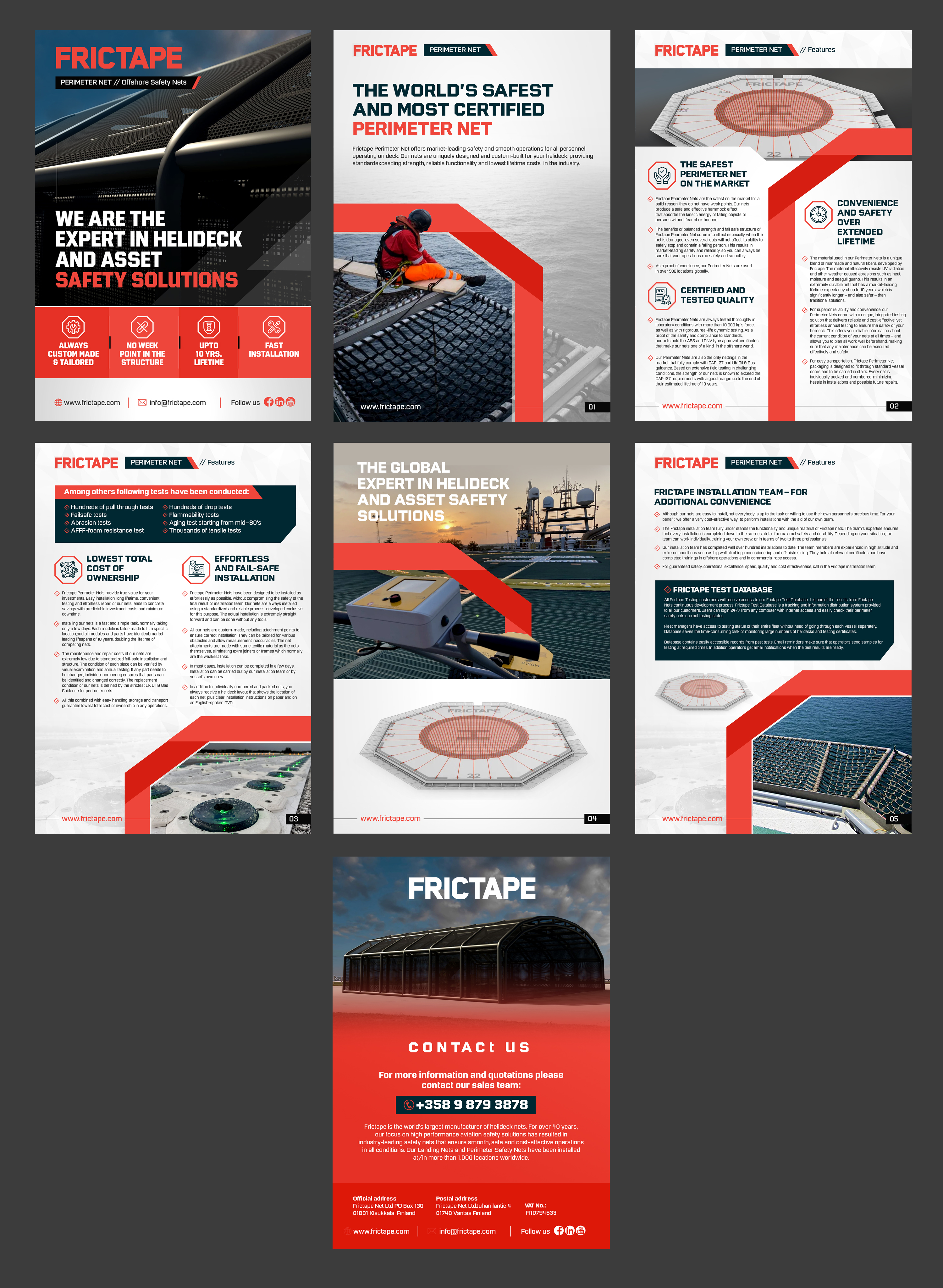 Brochure Design by Stan$oul for Frictape Ltd | Design #36031861