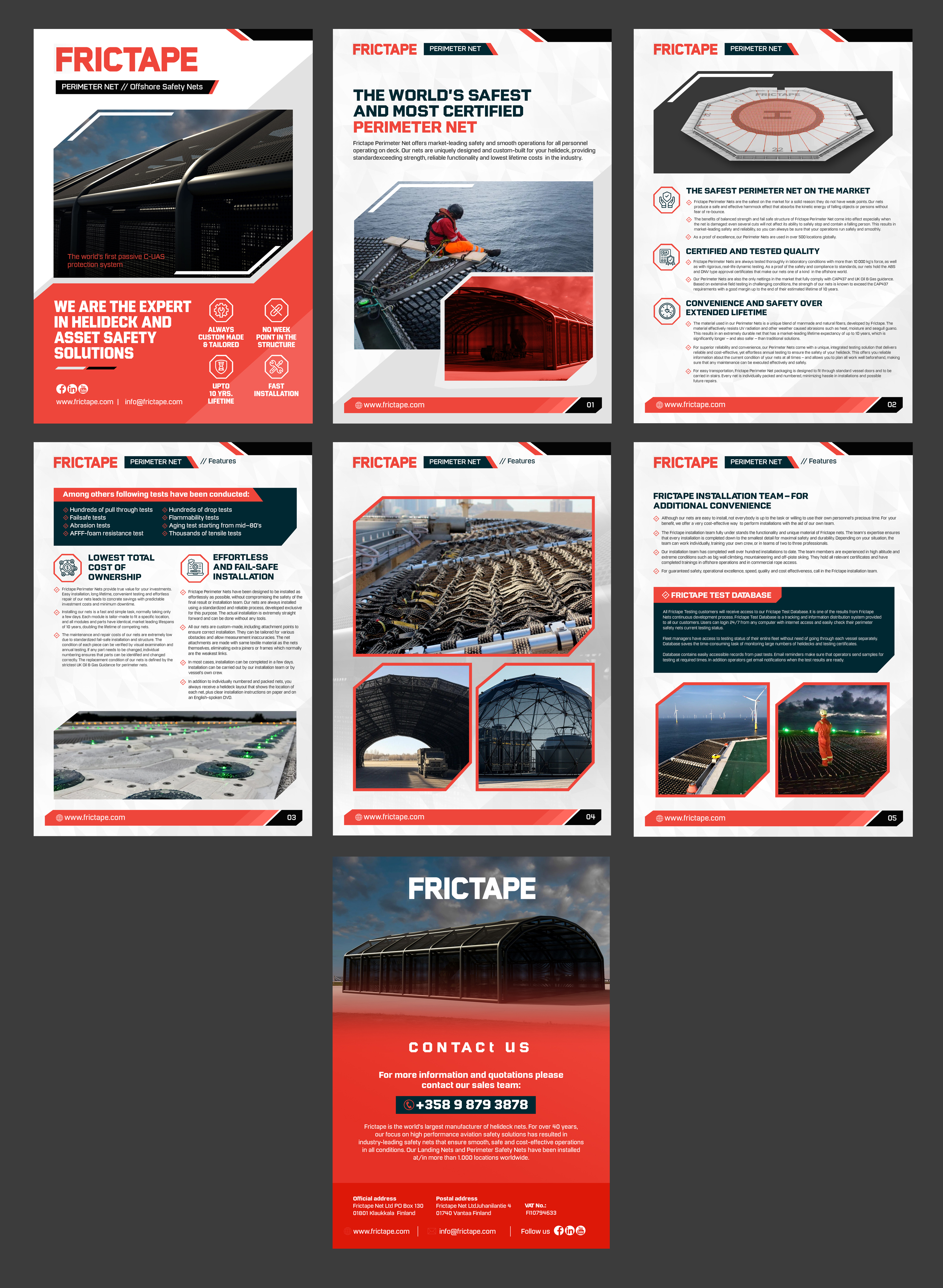 Brochure Design by Stan$oul for Frictape Ltd | Design #36041947