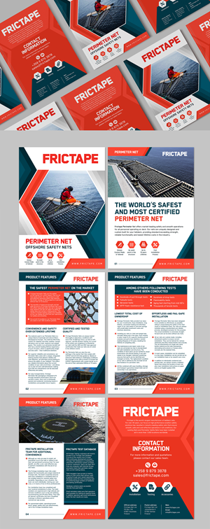 Brochure Design by SAI DESIGNS for Frictape Ltd | Design: #36047259