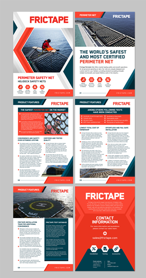 Brochure Design by SAI DESIGNS for Frictape Ltd | Design: #36182133