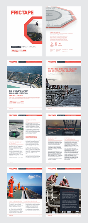 Brochure Design by barinix for Frictape Ltd | Design #36067711
