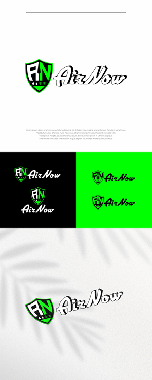 Logo Design by Irfan Renaldi for AirNow | Design #36032305
