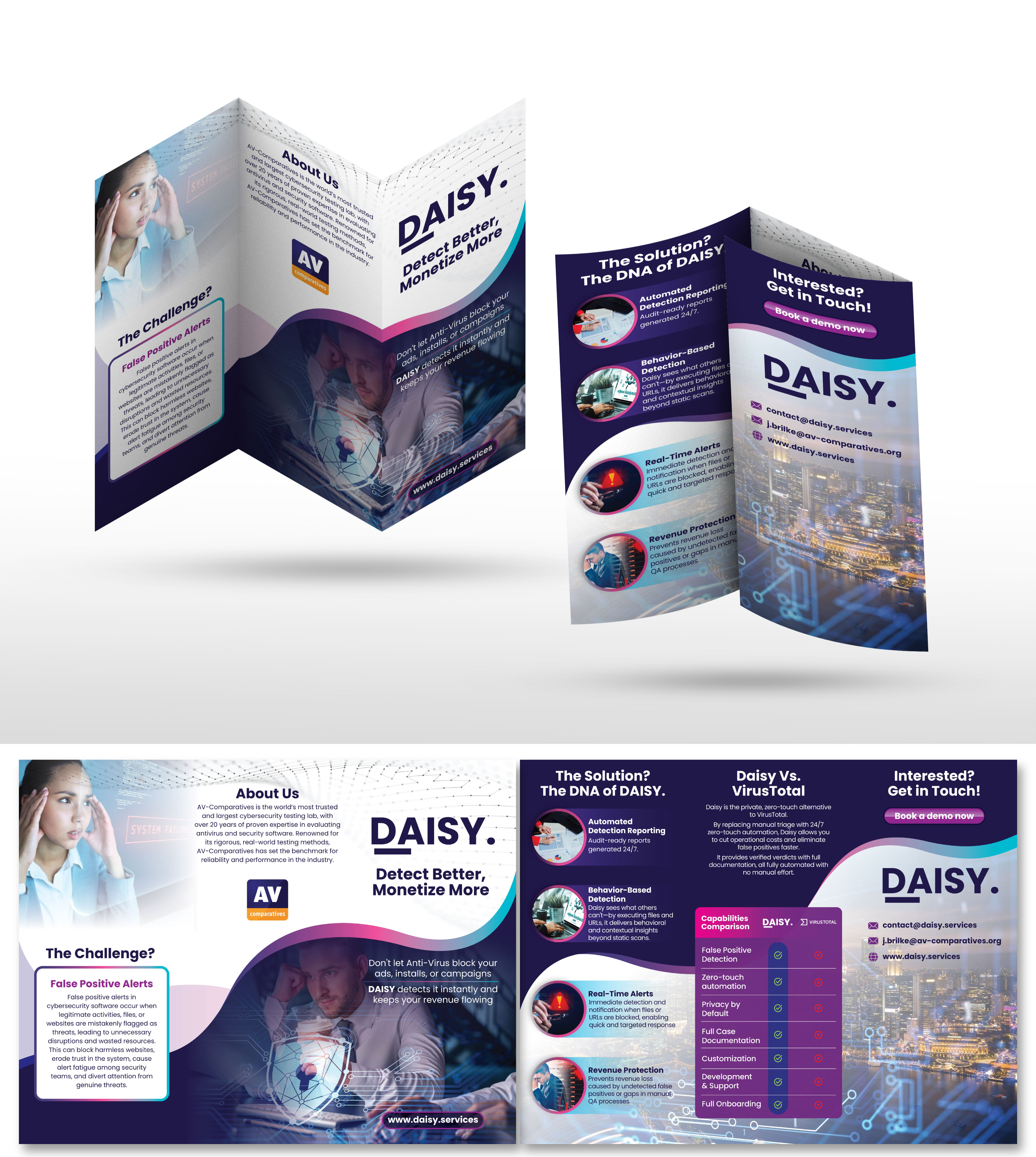 Flyer Design by Impressive Designs for ITSEC GmbH | Design #36037484