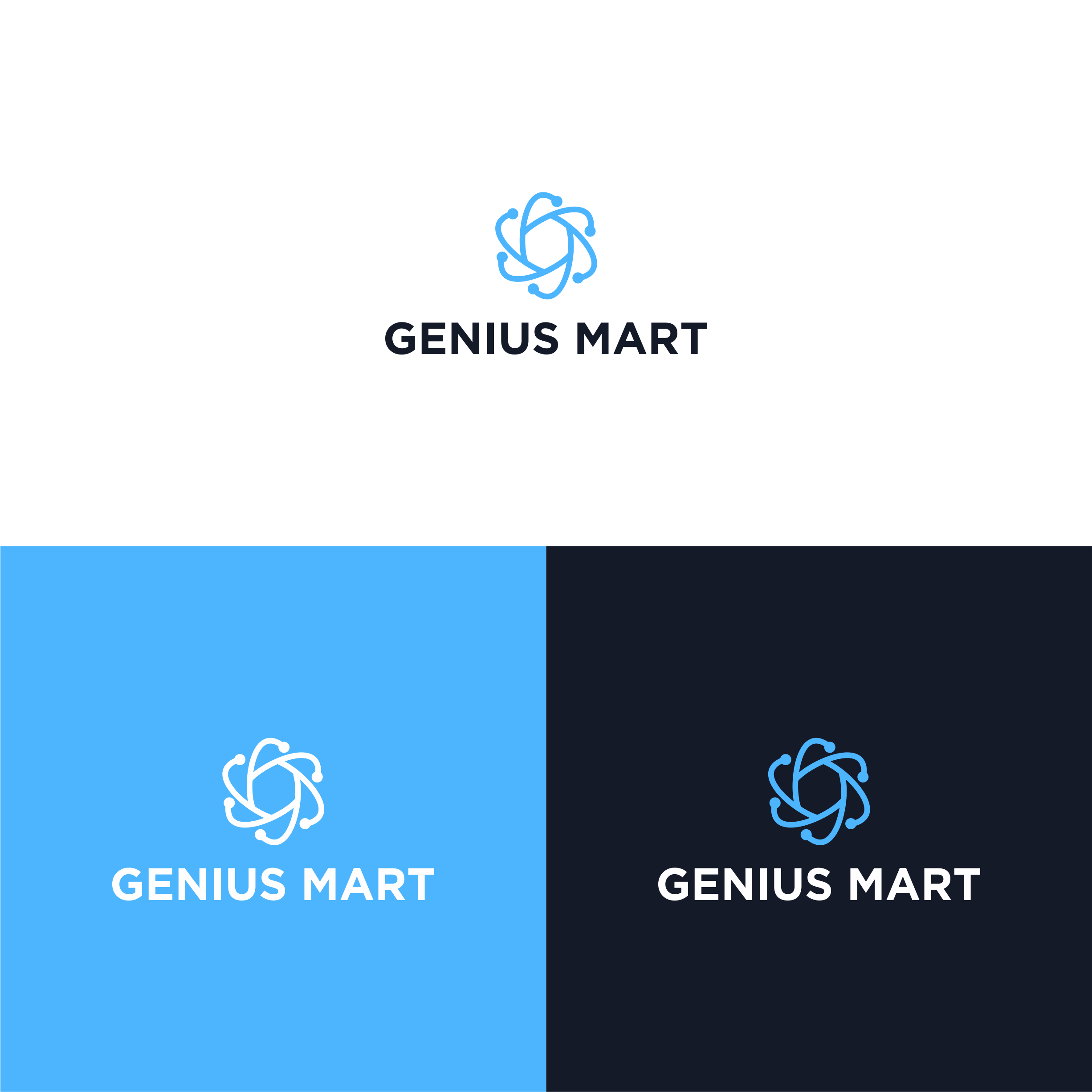 Logo Design by melzh for Genius Mart, Inc. | Design #36037592