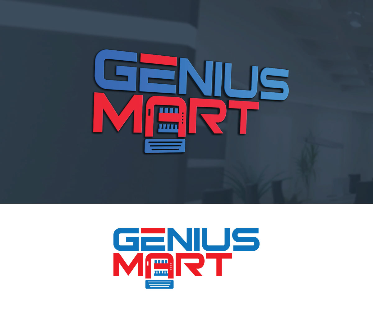 Logo Design by Srk pix!14 for Genius Mart, Inc. | Design #36048912