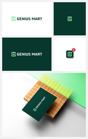 Logo Design by Ha.Connick for Genius Mart, Inc. | Design: #36049590