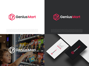 Logo Design by COLOUR CREATIVE for Genius Mart, Inc. | Design: #36062542