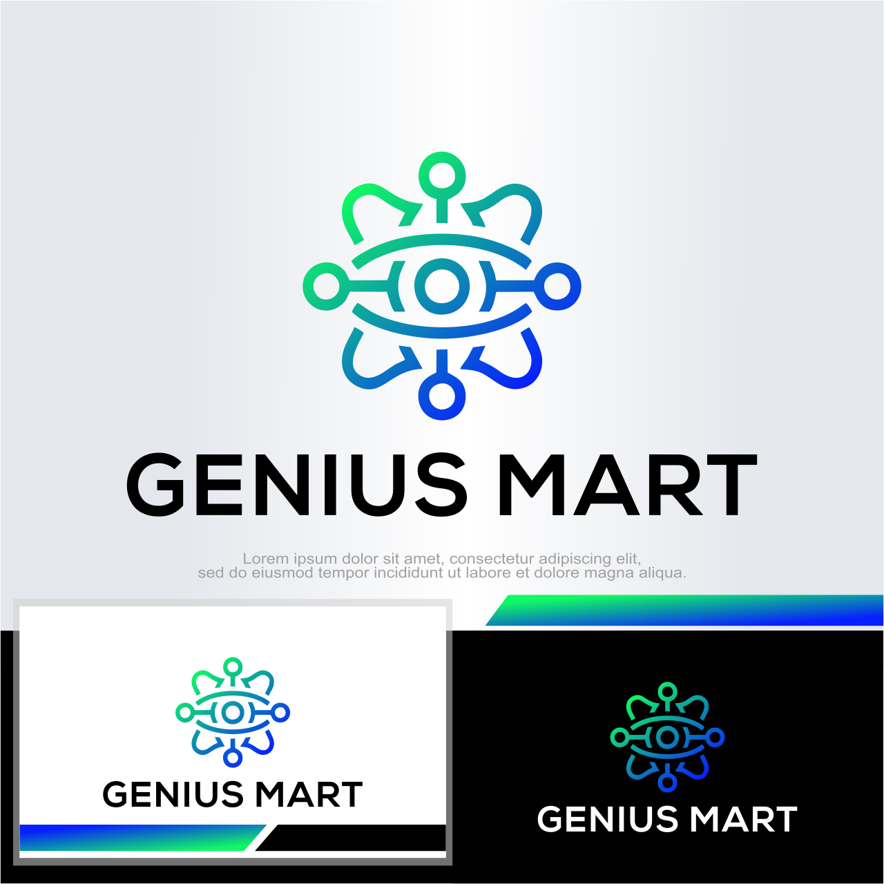 Logo Design by Argidhan for Genius Mart, Inc. | Design #36038642