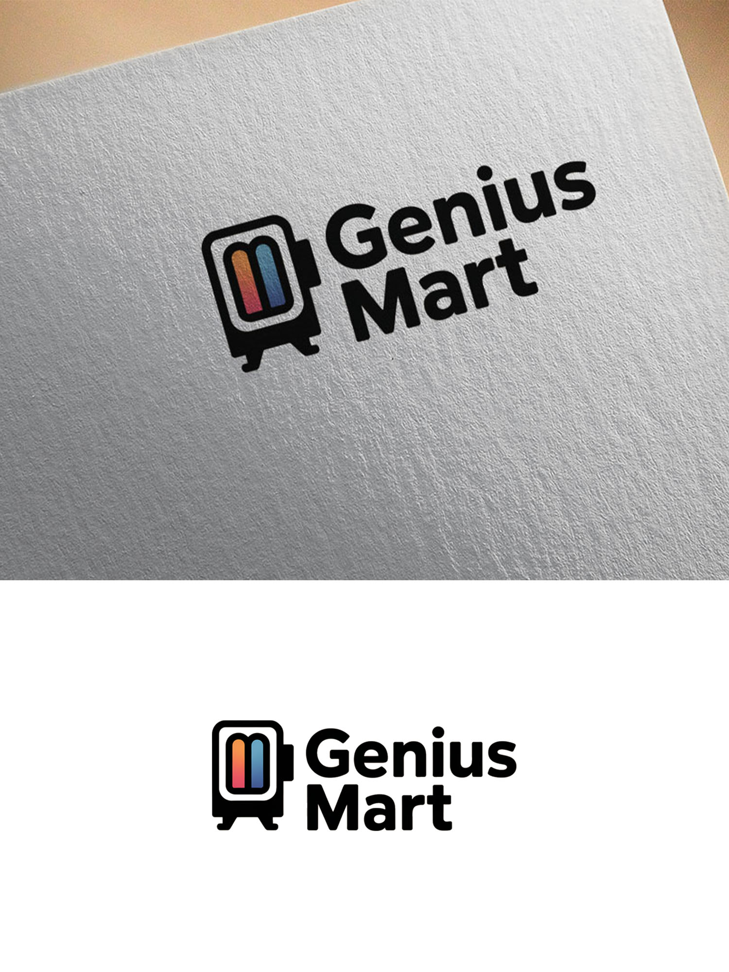 Logo Design by Olivia Marie Smith for Genius Mart, Inc. | Design #36048482