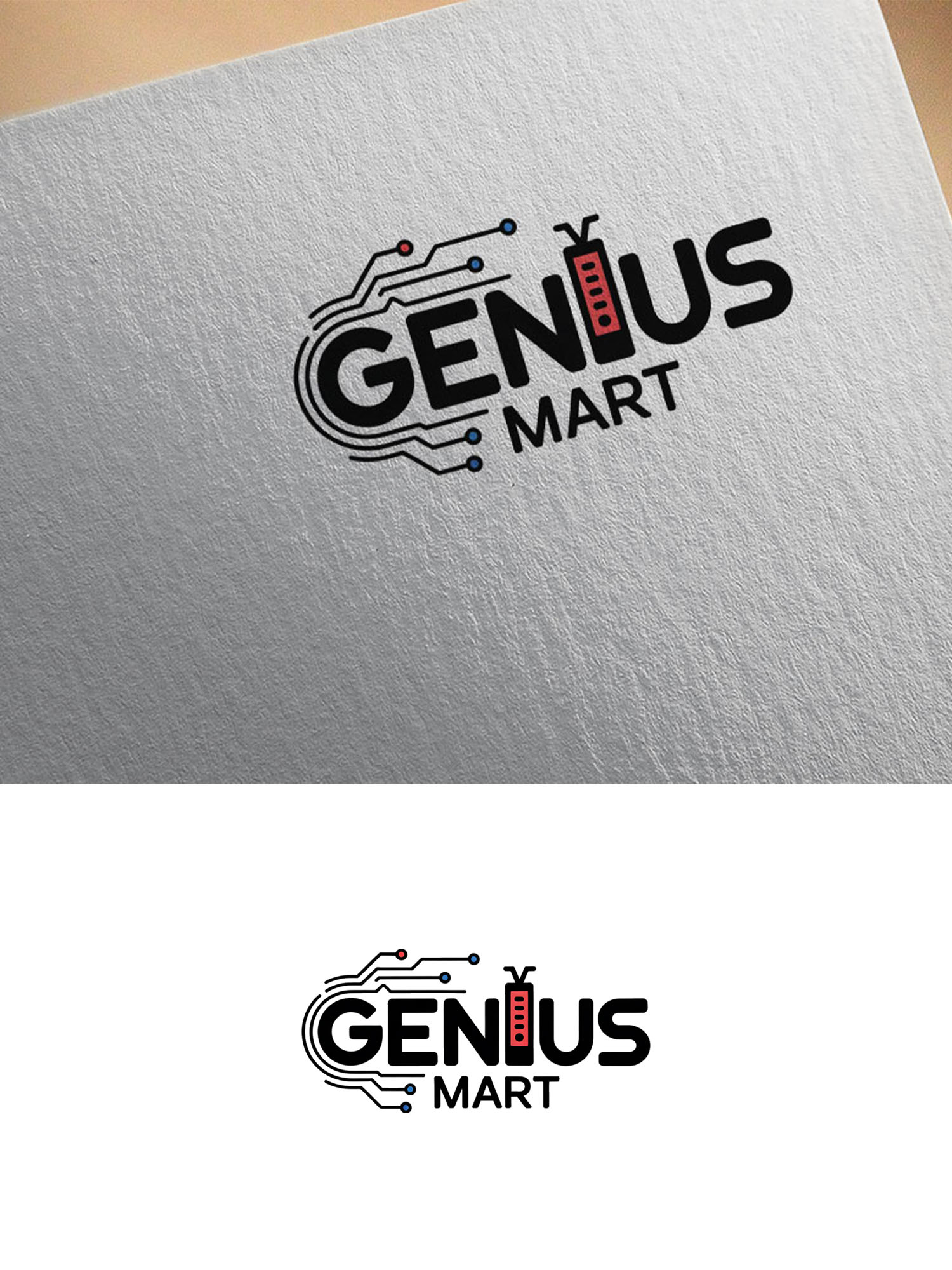 Logo-Design von Olivia Marie Smith für Genius Mart, Inc. | Design #36048485