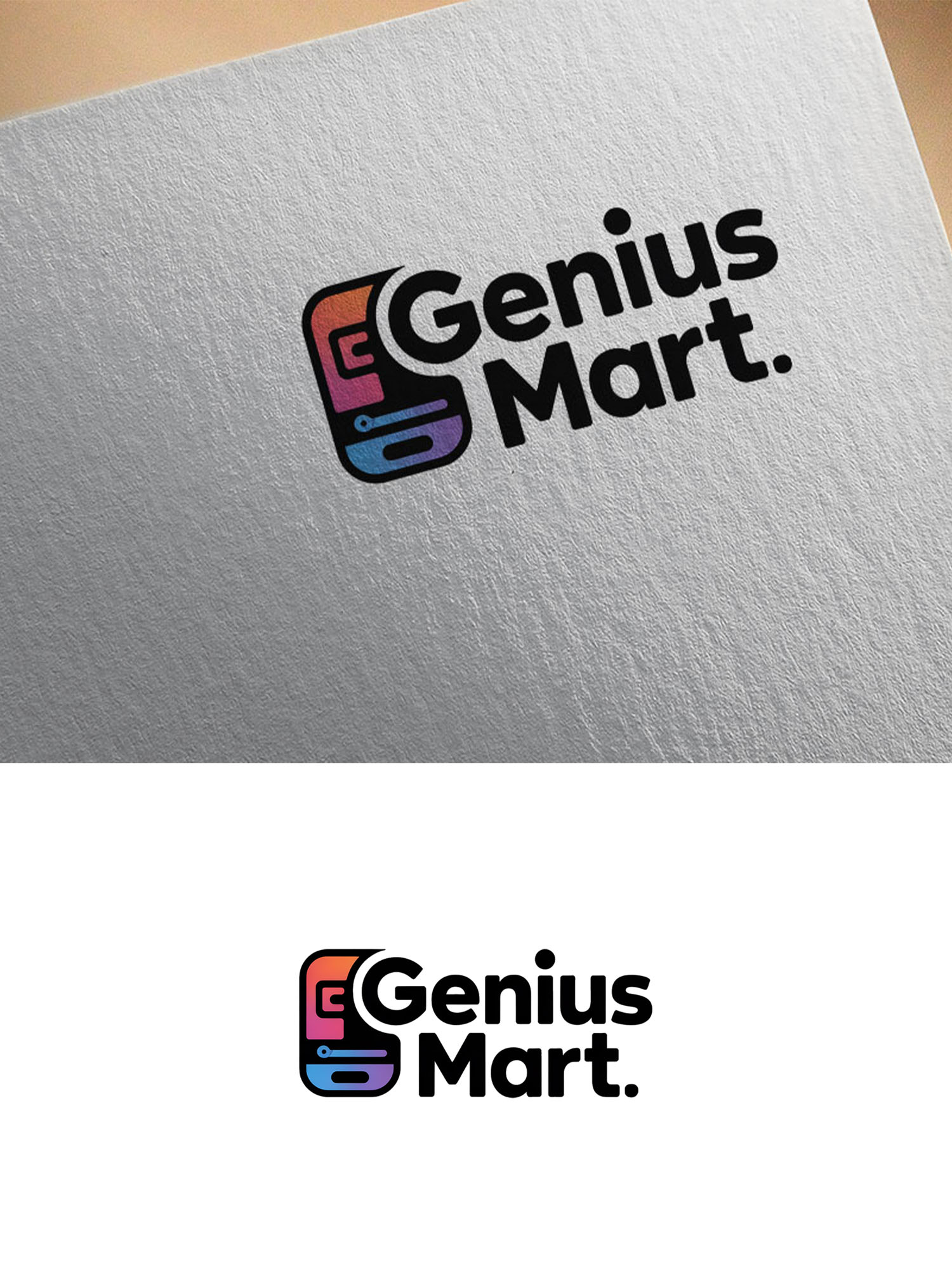 Logo Design by Olivia Marie Smith for Genius Mart, Inc. | Design #36048486