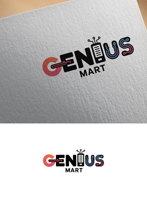 Logo Design by Olivia Marie Smith for Genius Mart, Inc. | Design: #36048493