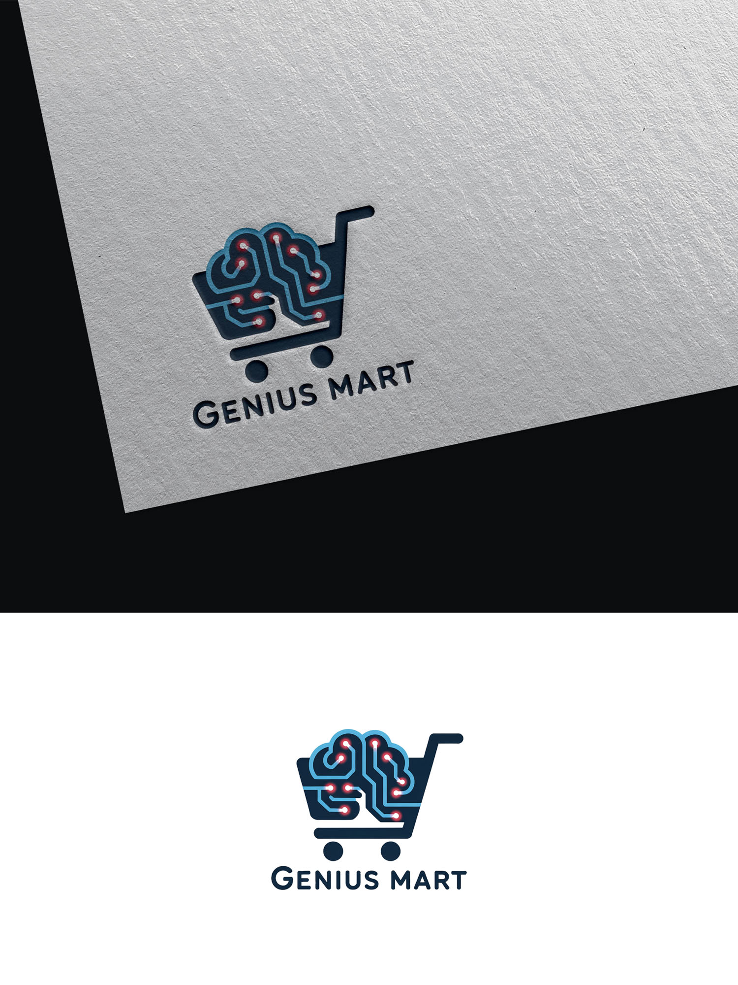 Logo Design by Being  Designer for Genius Mart, Inc. | Design #36048455