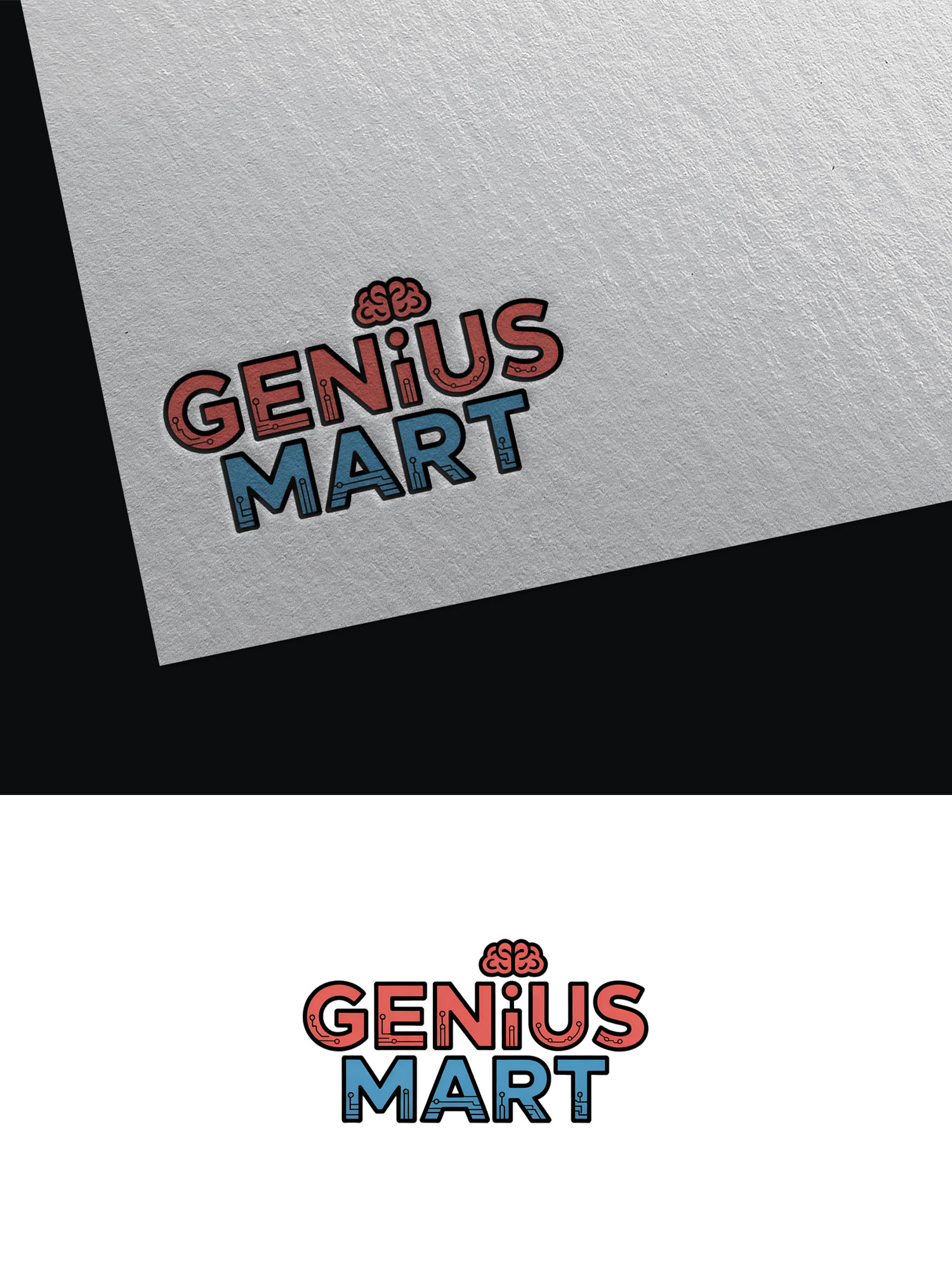 Logo Design by Being  Designer for Genius Mart, Inc. | Design #36048478
