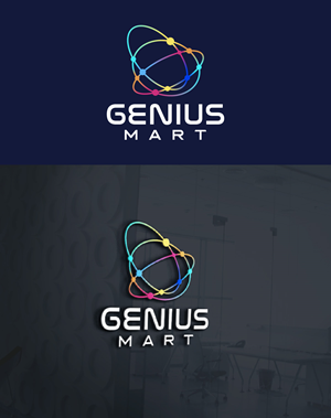 Logo Design by fly  design for Genius Mart, Inc. | Design: #36039093