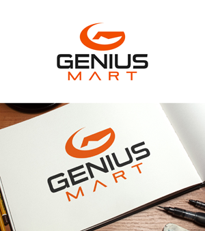 Logo Design by fly  design for Genius Mart, Inc. | Design: #36039095